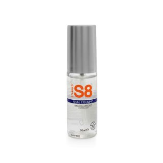 S8 WB Cooling Anal Lube 50ml Cooling