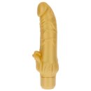 Gold Dicker Stim Vibrator  Gold