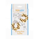 Furry Fun Cuffs Leopard