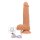Rotating Beads Vibrating Dildo Light skin tone