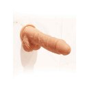 Up&Down Rotating Vibr Dildo Light skin tone