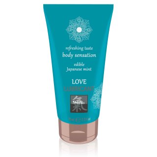HOT Love Lubricant Edible Mint 75 ml