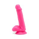 Happy Dicks Dildo 6 inch Balls Pink