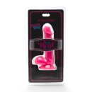 Happy Dicks Dildo 6 inch Balls Pink