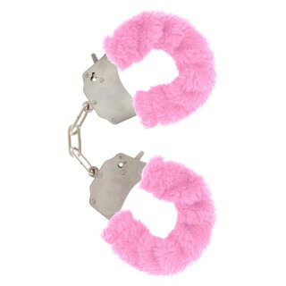 Furry Fun Cuffs Pink
