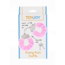 Furry Fun Cuffs Pink