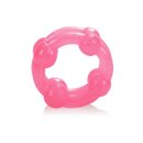 Island Rings Double Stacker Pink