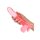 Queen Size Dong 8 Inch Pink - 25,5 cm