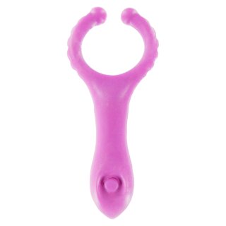 Vibrating Clit-Stim C-Ring Purple