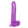 Queen Size Dong 8 Inch Purple - 25,5 cm