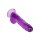 Queen Size Dong 8 Inch Purple - 25,5 cm