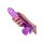 Queen Size Dong 8 Inch Purple - 25,5 cm