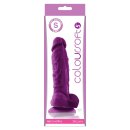 ColourSoft 5 Inch Soft Dildo Purple
