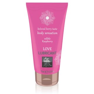HOT Love Lubricant Edible Raspberry 75 ml