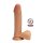 Dual Density Dildo Balls Skin 20.5cm
