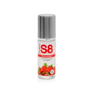S8 WB Flavored Lube 125ml Strawberry