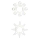 Power Stretchy Rings 2pcs Transparent