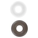 Stud Rings 2pcs Transparent