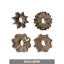 Basic Essentials 4 Pack Transparent