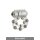 Ring 10 Stroke Beads Vibrating Transparent