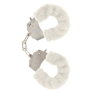 Furry Fun Cuffs White