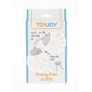 Furry Fun Cuffs White