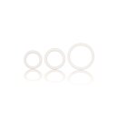 Rubber Ring - 3 Piece Set White