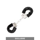 Playful Furry Cuffs White