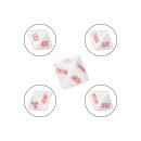 Tempt & Tease Dice White