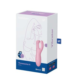 Satisfyer - Threesome 4 Connect App Pink