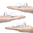 Glas Bling Bling Glass 3 pc Anal Training Kit