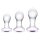 Glas Bling Bling Glass 3 pc Anal Training Kit