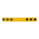 Cocky Yellow Leather Cockring