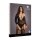 Criss Cross Neck Suspender Bodystocking