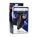 Booty Sparks Silicone Light-Up Large Anal Plug - Black 4,1 cm