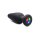 Booty Sparks Silicone Light-Up Large Anal Plug - Black 4,1 cm