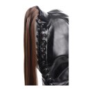 Strict Ponytail Bondage Hood - Black