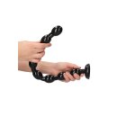Ass Snake Beaded Dildo - 48 cm - Black