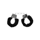 Pleasure Furry Hand Cuffs - With Quick-Release Button