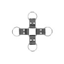 Bonded Leather Hogtie With Hand and Ankle Cuffs