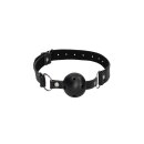 Breathable Ball Gag - With Bonded Leather Straps