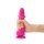 Strap-On-Me Sliding Skin Realistic Dildo Fuchsia M 13,4cm