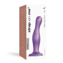 Strap-On-Me Dildo Plug Curvy Metallic Purple L