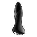 Satisfyer Rotator Plug 1+ Black - 3,8 cm