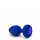 B-Vibe Vibrating Jewel Plug L/Xl Navy - 4,5 cm