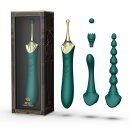 Zalo Bess 2 Clitoral Massager Turquoise Green