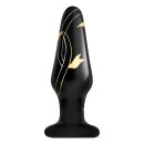 SECRET KISSES 4" HANDBLOWN GLASS PLUG