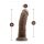 DR. Skin Dr Shepherd 8 Inch Dildo Chocolate 20,3cm