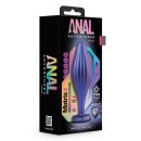 Anal Adventures Matrix Wavy Bling Plug Sapphire 3,8cm