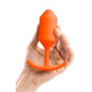 B-Vibe Snug Plug 3 Orange